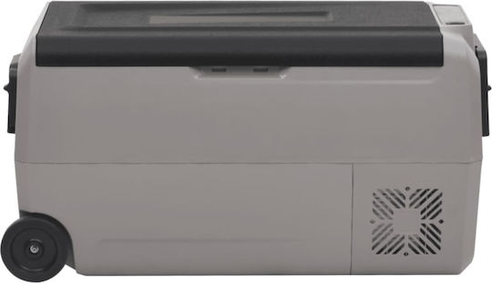 vidaXL Tragbares Kühlschrank 36lt Schwarzes