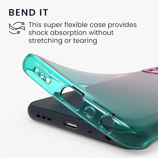 KWmobile Back Cover Silicone 1.3mm Multicolour (Oppo A16 / A16s / A54s)