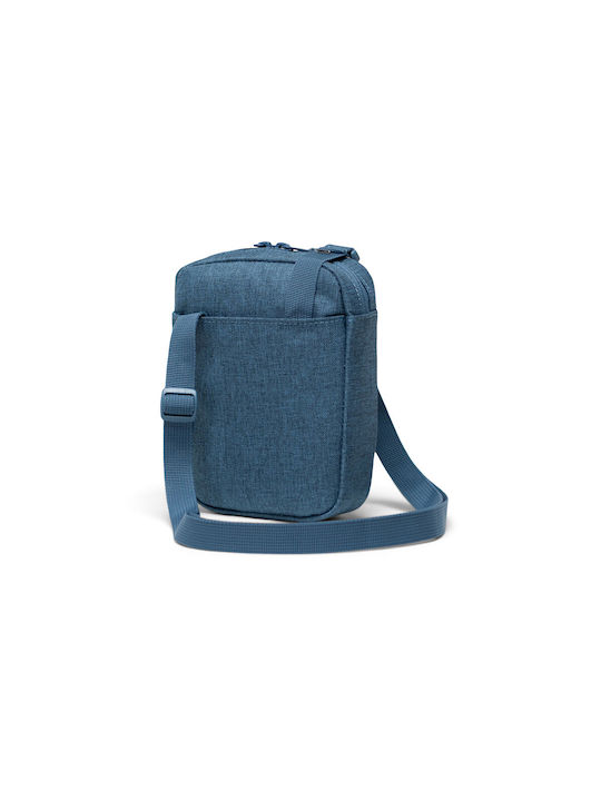 Herschel Shoulder / Crossbody Bag with Zipper Blue