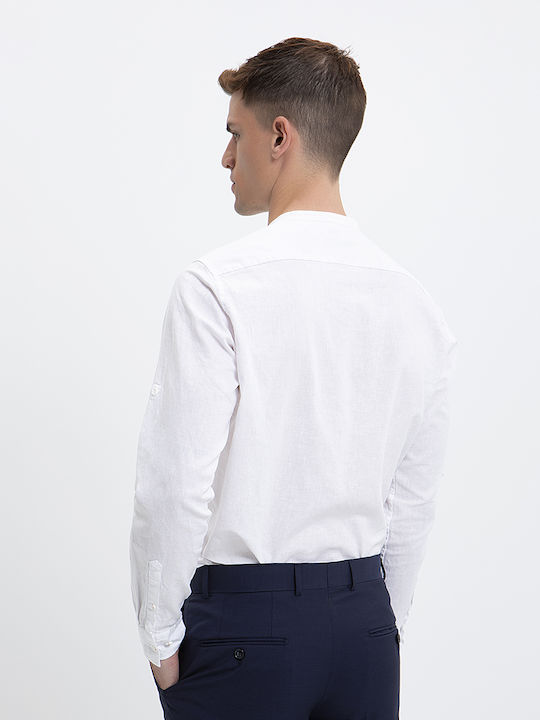 Shirt Mao Modern Fit Winfield White