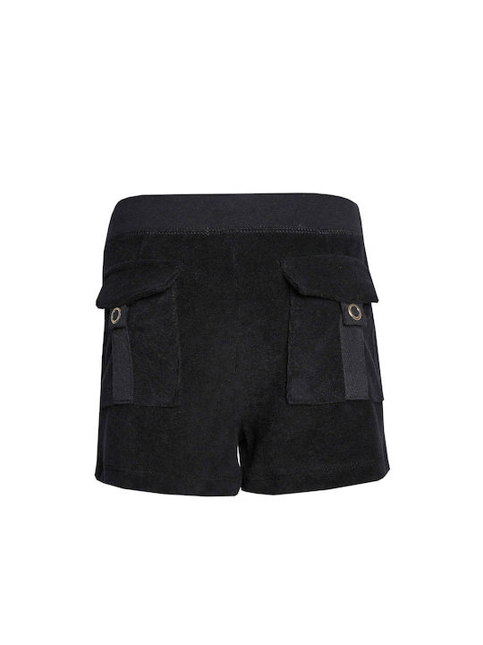 SugarFree Kids Athletic Shorts/Bermuda Black