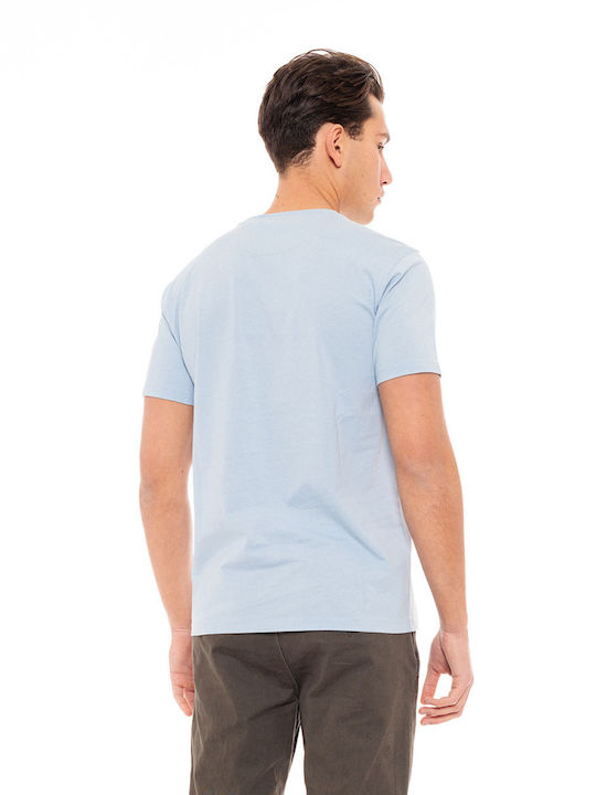 Splendid Ανδρικό T-shirt Κοντομάνικο Γαλάζιο