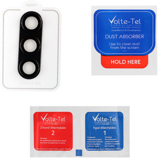 Volte-Tel Electroplating Kameraschutz Metallrahmen Black für das Galaxy S23+