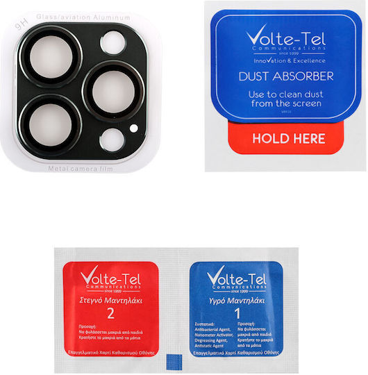 Volte-Tel Electroplating Προστασία Κάμερας Μεταλλικό Πλαίσιο Green για το iPhone 13 Pro / 13 Pro Max