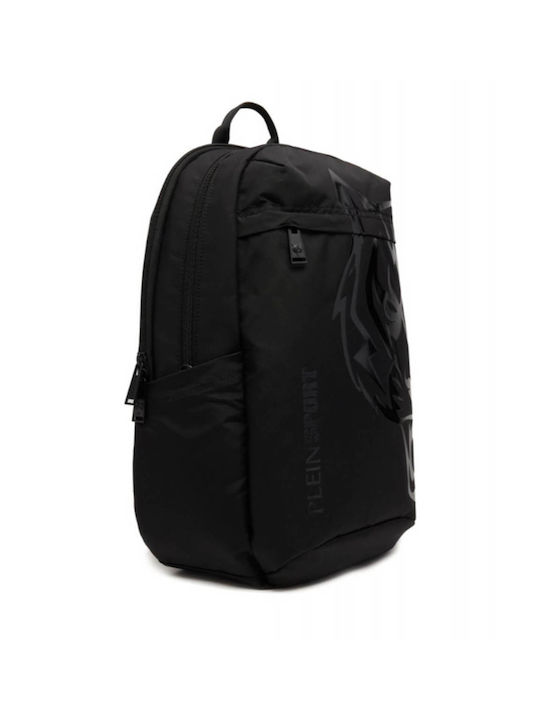 Plein Sport Men's Fabric Backpack Black