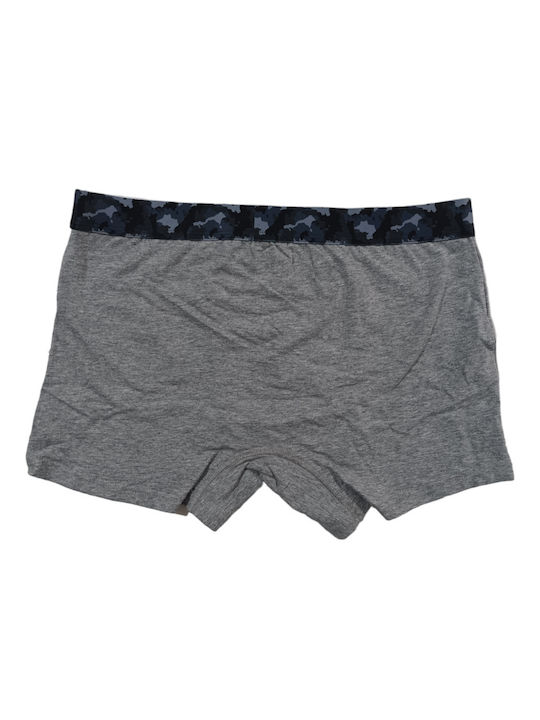 Legea Unterwäsche Herren Boxershorts 23239-AS Grau