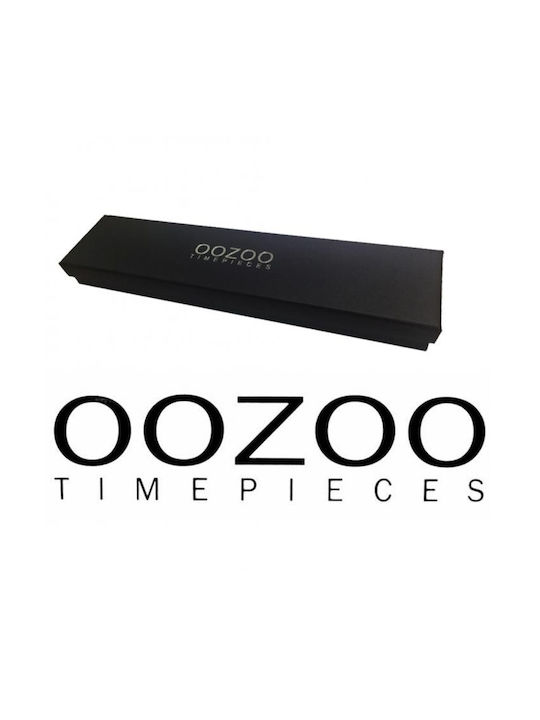 Oozoo Ρολόι Μπαταρίας με Δερμάτινο Λουράκι Oozoo Ρολόι Μπαταρίας με Δερμάτινο Λουράκι