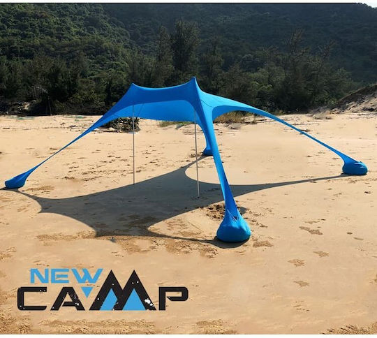 New Camp Lycra Shelter 4 Ατόμων Aegean Blue
