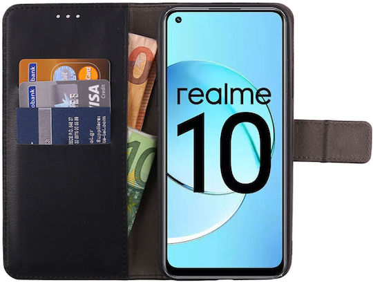 Volte-Tel Allure Magnet Book Synthetic Leather Black (Realme 10)