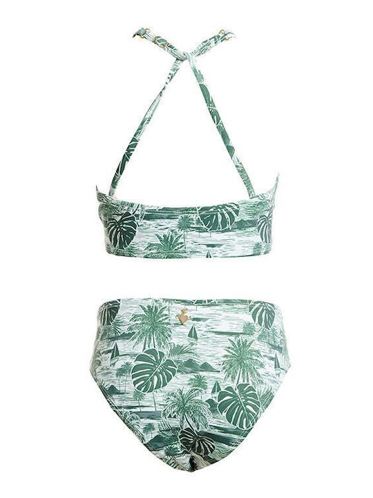 SugarFree Kids Swimwear Bikini Green