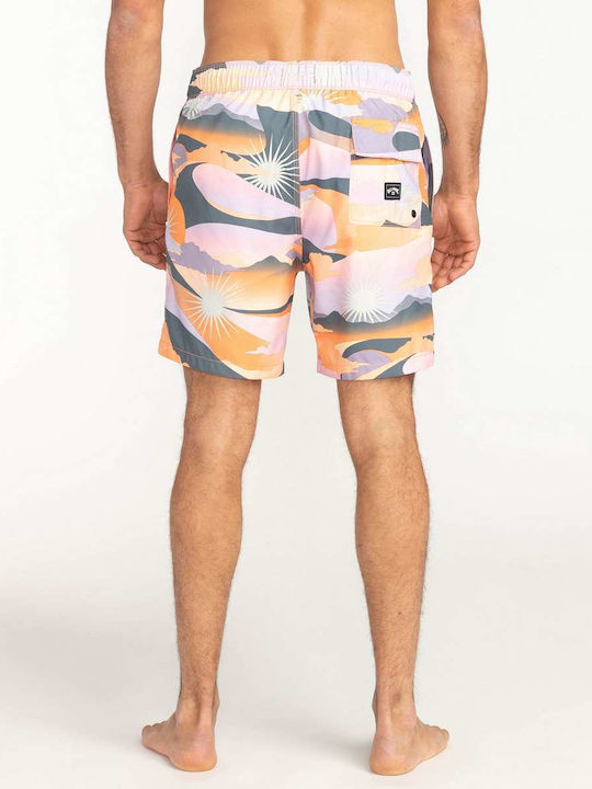 Billabong Sundays LB Men's Swimwear Shorts Dusk with Patterns