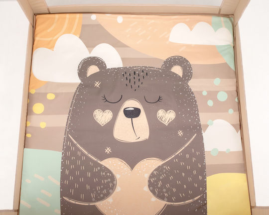 Kikka Boo Enjoy Park with Mattress Beige 103x103cm