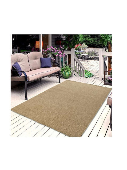 Plastona Rug Outdoor Rectangular Beige