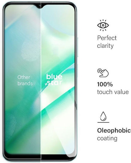 Blue Star Tempered Glass (Realme C33)