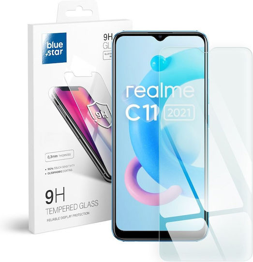 Blue Star Gehärtetes Glas (Realme C11)