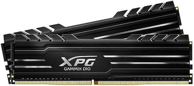 Adata XPG Gammix D10 32GB DDR4 RAM cu 2 module (2x16GB) și Viteză 3200 pentru Desktop