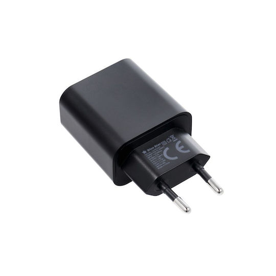 Blue Star Φορτιστής Χωρίς Καλώδιο με Θύρα USB-C Power Delivery / Quick Charge 4.0 Μαύρος (TFB-TC-25WPDB)