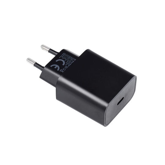 Blue Star Φορτιστής Χωρίς Καλώδιο με Θύρα USB-C Power Delivery / Quick Charge 4.0 Μαύρος (TFB-TC-25WPDB)