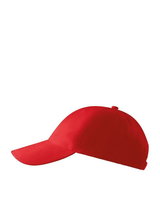 Malfini Kids Fabric Cap Red