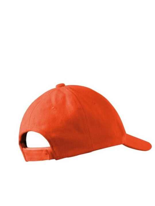 Malfini Kids' Hat Jockey Fabric Orange