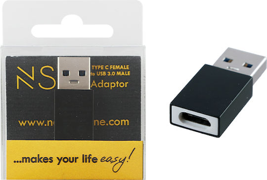 NSP Converter USB-A male to USB-C female 1pcs