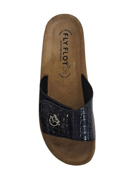 Women's Flat Sandals Anatomic in Black Color