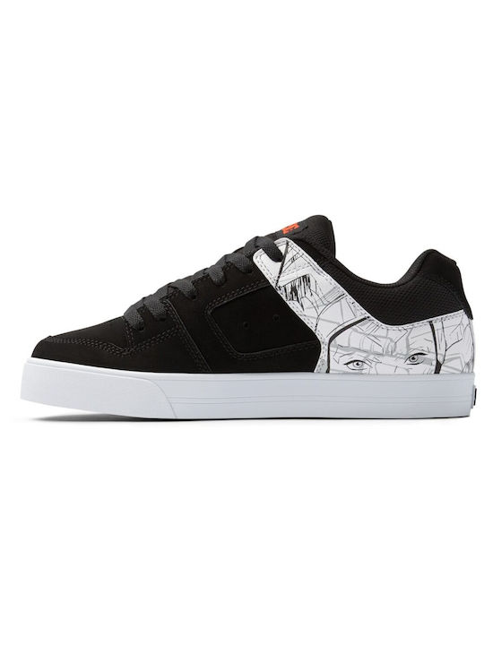 DC Ανδρικά Sneakers Black / White / Grey