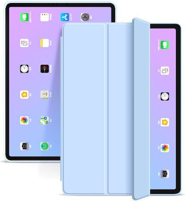 Smart Flip Cover Piele artificială Sky Blue (iPad 2019/2020/2021 10.2'' - iPad 2019/2020/2021 10.2'')