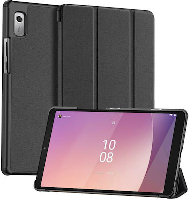 Dux Ducis Domo Flip Cover Piele artificială Negru (Lenovo Tab M9 9)