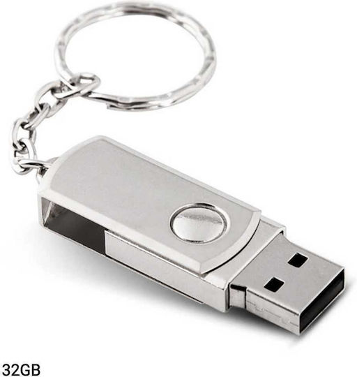 32GB USB 2.0 Stick Silver