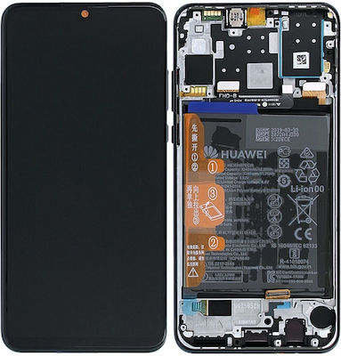 Οθόνη LCD με Μηχανισμό Αφής για Huawei P30 Lite (Μαύρο)