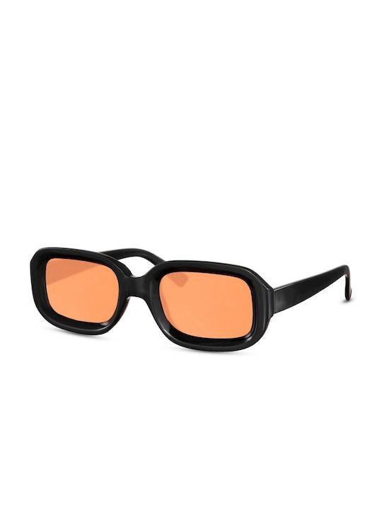 Solo-Solis Sonnenbrillen mit Schwarz Rahmen und Orange Linse NDL2982