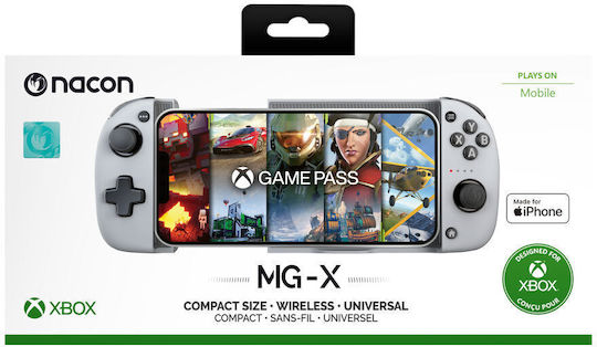 Nacon MG-X Ασύρματο Gamepad για iOS Λευκό