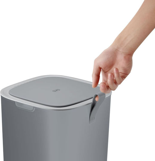 Eko Eko Mülleimer Kunststoff mit Sensor Grau 30lt