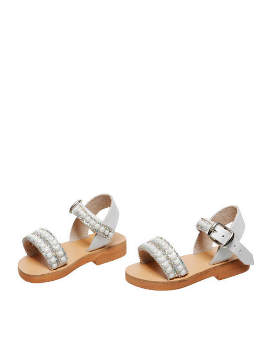 Kinder Sandalen Weiß