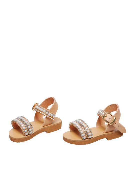 Kinder Sandalen Beige