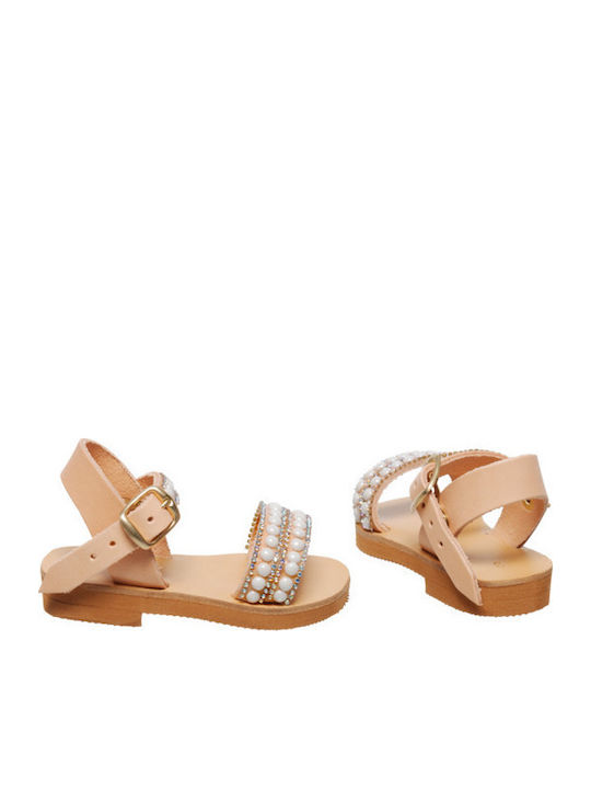 Kinder Sandalen Beige