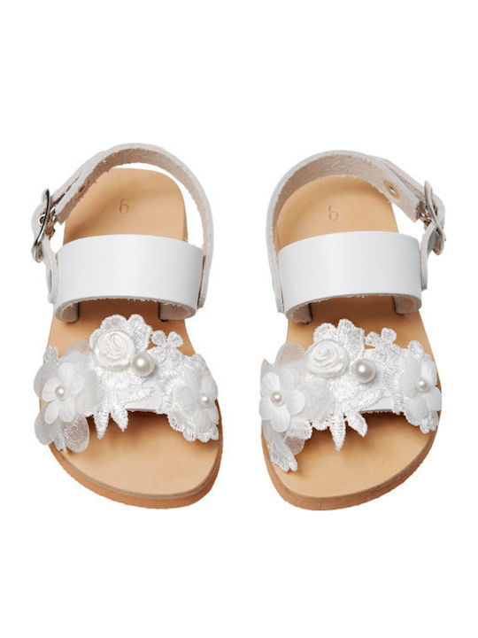 Kinder Sandalen Weiß