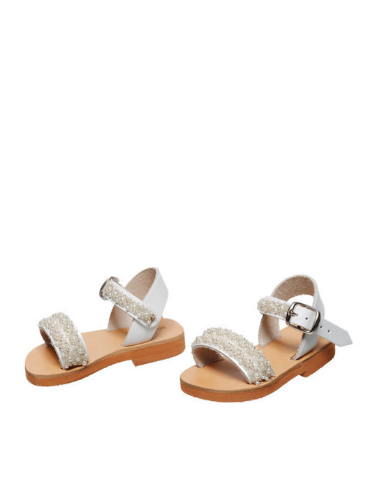 Kinder Sandalen Weiß