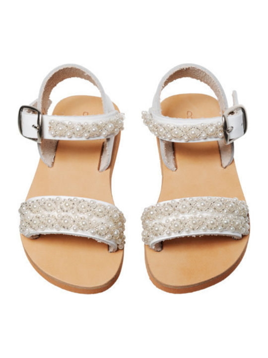 Kinder Sandalen Weiß