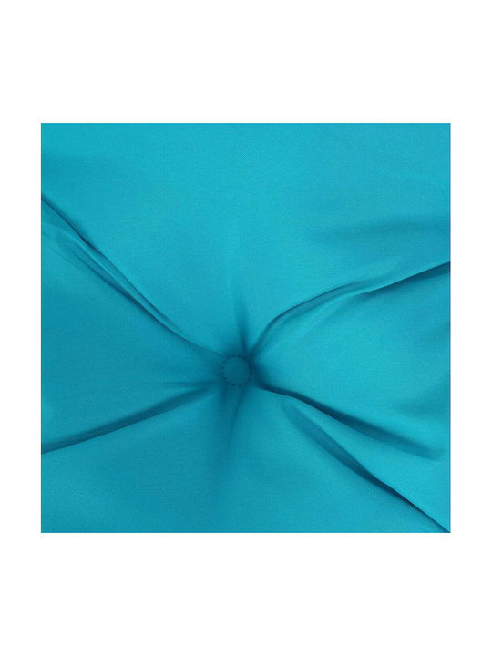 vidaXL Waterproof Garden Chair Cushion Turquoise 6 Pieces 50x50cm