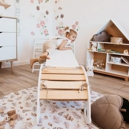 IngVart Pikler Climbme din Lemn 80x80cm. Alb