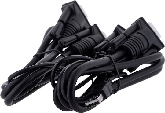 Unitek U-8709ABK KVM & Data Switch