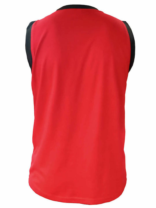 Olympus Sport Ανδρική Αμάνικη Μπλούζα 100310 για Boxing Κόκκινη