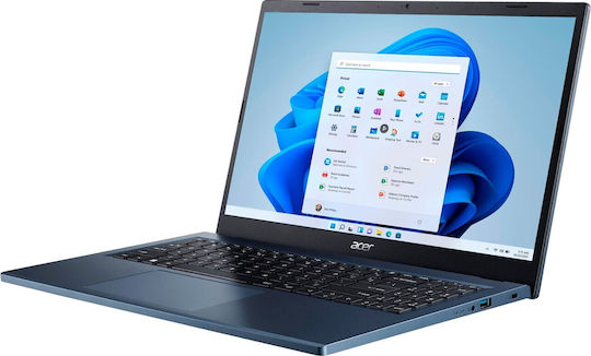 Acer Aspire 3 A315-24PT-R90Z 15.6" IPS FHD (Ryzen 5-7520U/8GB/512GB SSD/W11 Startseite) Steam Blue (US Tastatur)