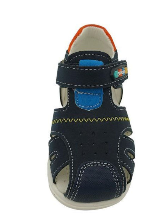Sandale Tip Pantof Anatomici Albastre