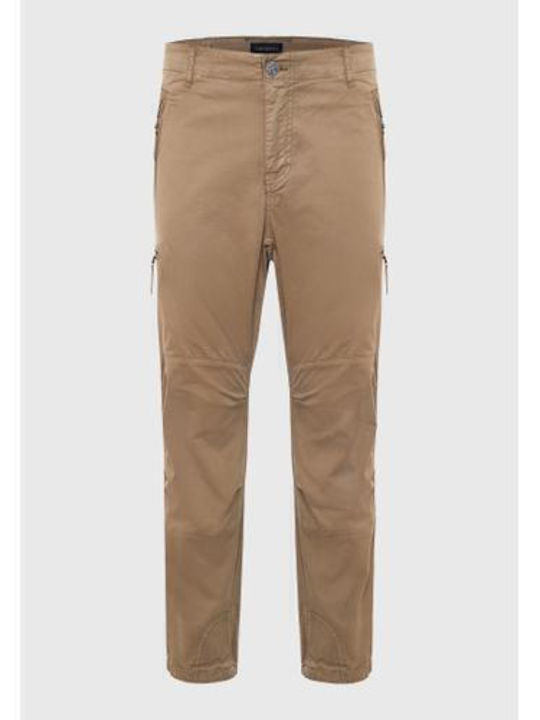 FBM007-03502 Pantaloni Elastic Bej