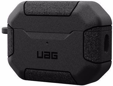 UAG Scout Hülle Silikon mit Haken in Schwarz Farbe für Apple AirPods Pro 2