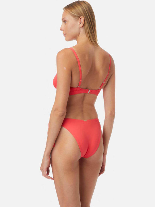 Triangle Bikini Top Nairobi with Adjustable Straps Orange