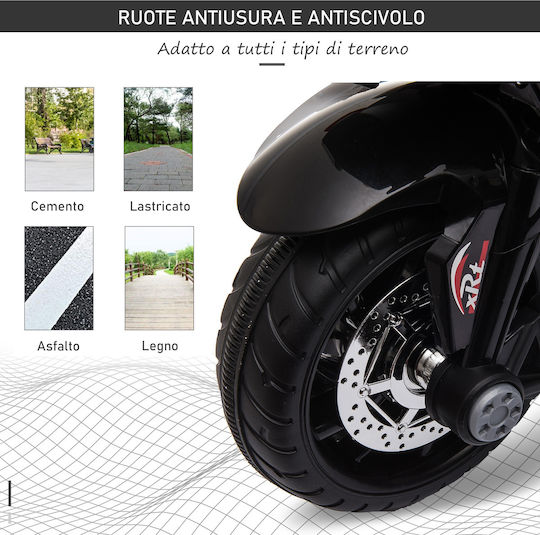 Kids Motorbike Inspired Electric Black
